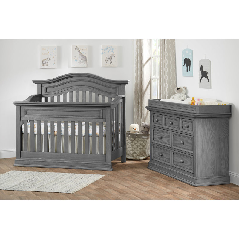 Birch Lane™ Woking 4in1 Convertible 3Piece Crib Set & Reviews Wayfair